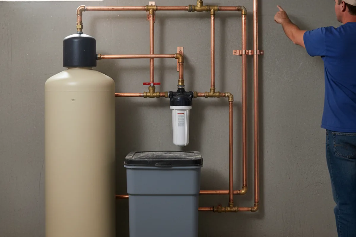 Whole-house water treatment system installed in Channahon